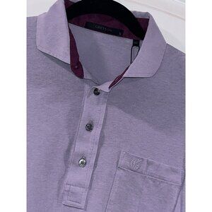 GREYSON Men’s Small performance golf Polo shirt (purple) Brand New!‎ SM